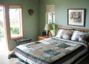Seashore Dreams master bedroom with view